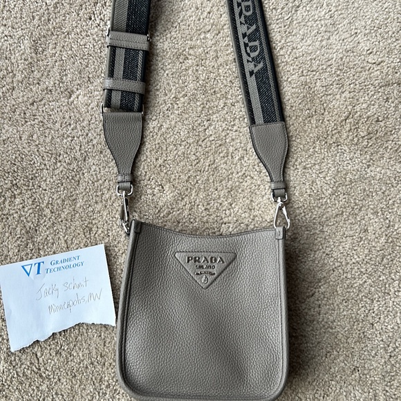 Prada Mini Leather Shoulder Bag- NEW - Picture 1 of 9